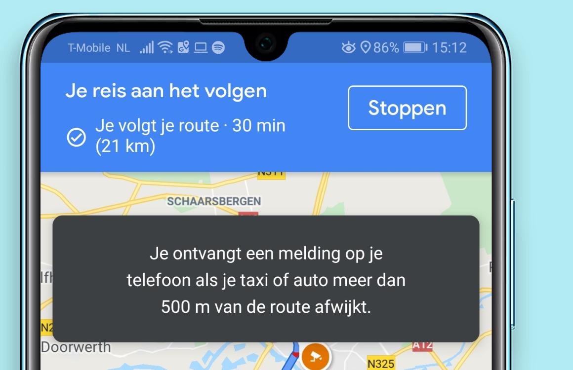 Tip: zo gebruik je de nieuwe ‘Veilig blijven’-opties van Google Maps