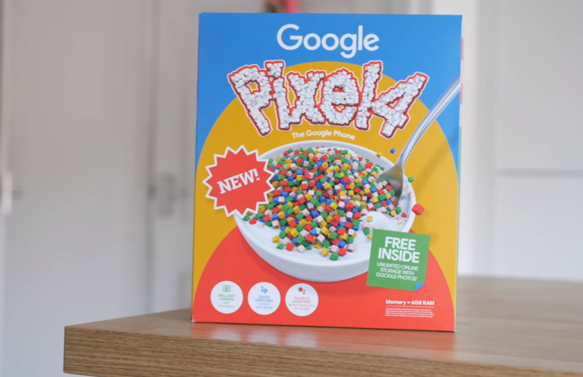 Cornflakes en AR: 3 manieren waarop Google de Pixel 4 promoot