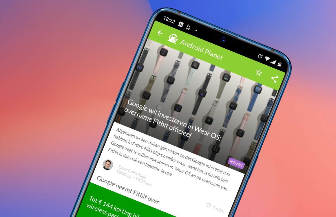 Android nieuws #44: Google neemt Fitbit over, Galaxy Note 10 populair en meer