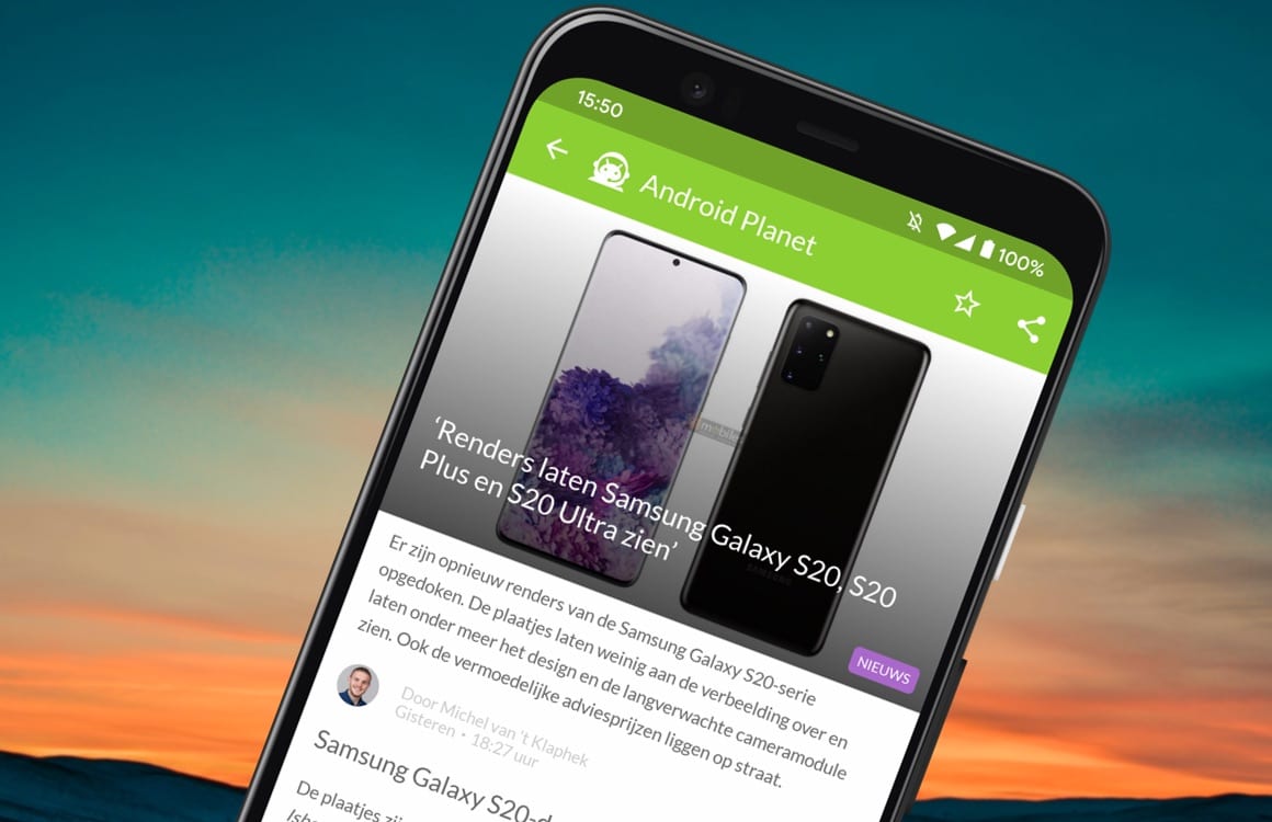 Android-nieuws #4: Samsung Galaxy S20-renders en Google I/O 2020