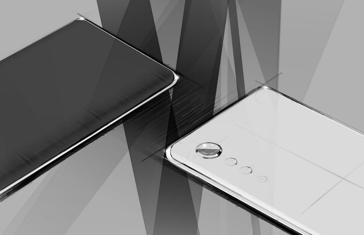 LG toont designschetsen voor aankomende smartphone
