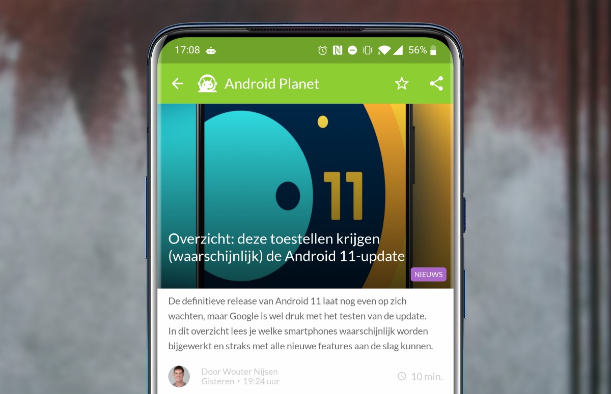 Android-nieuws #29: Corona-app en update voor Samsung A71