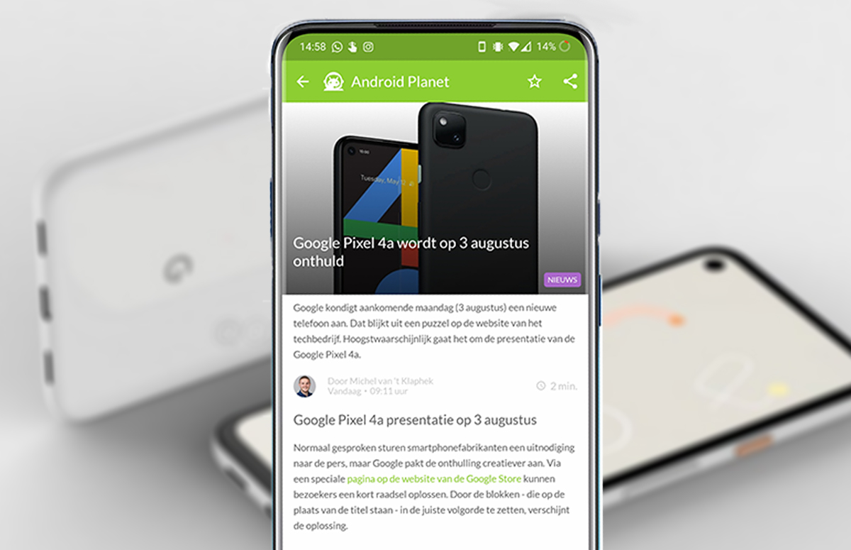 Android-nieuws #31: Pixel 4a-onthulling op 3 augustus en Galaxy Note 20-prijzen