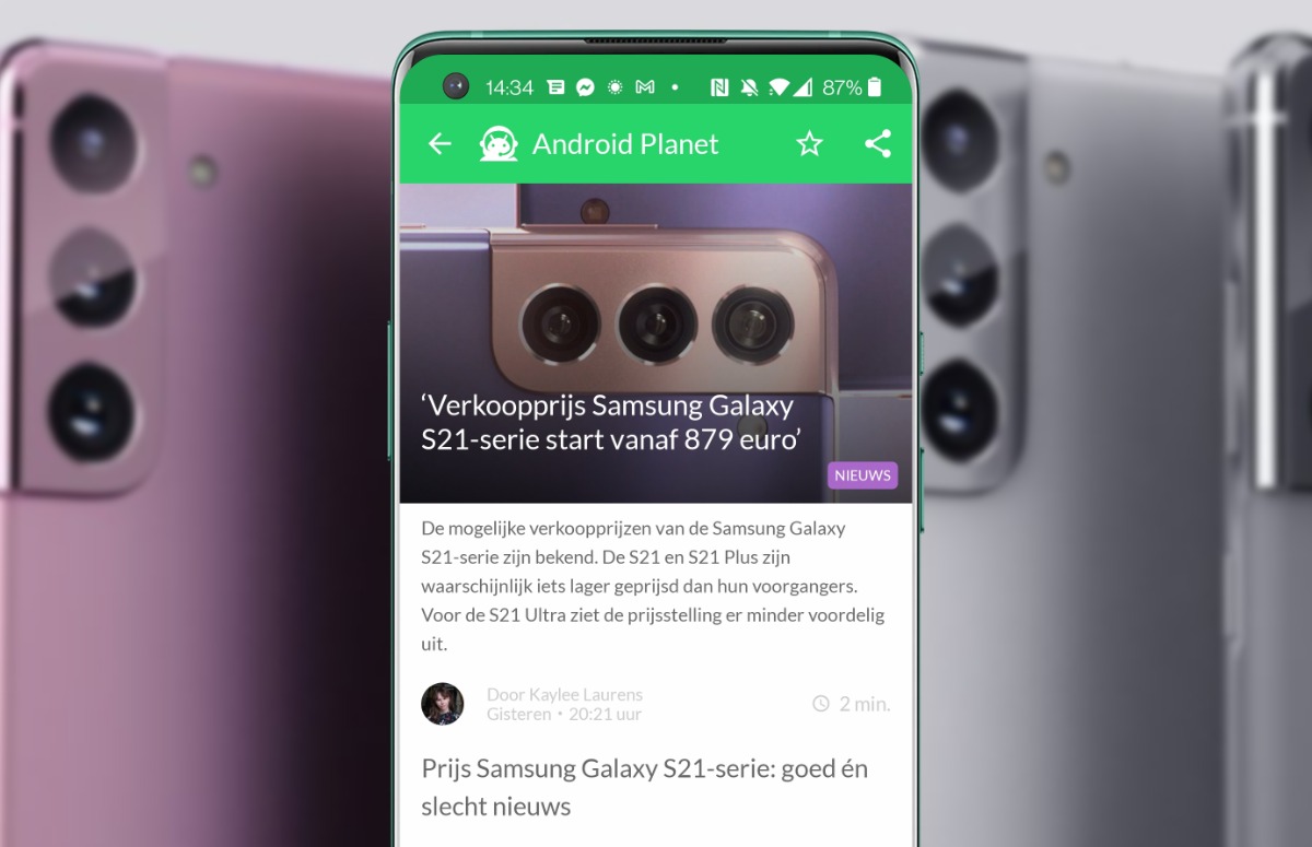 Android-nieuws #51: Samsung Galaxy S21 volledig gelekt en Huawei’s Android-vervanger