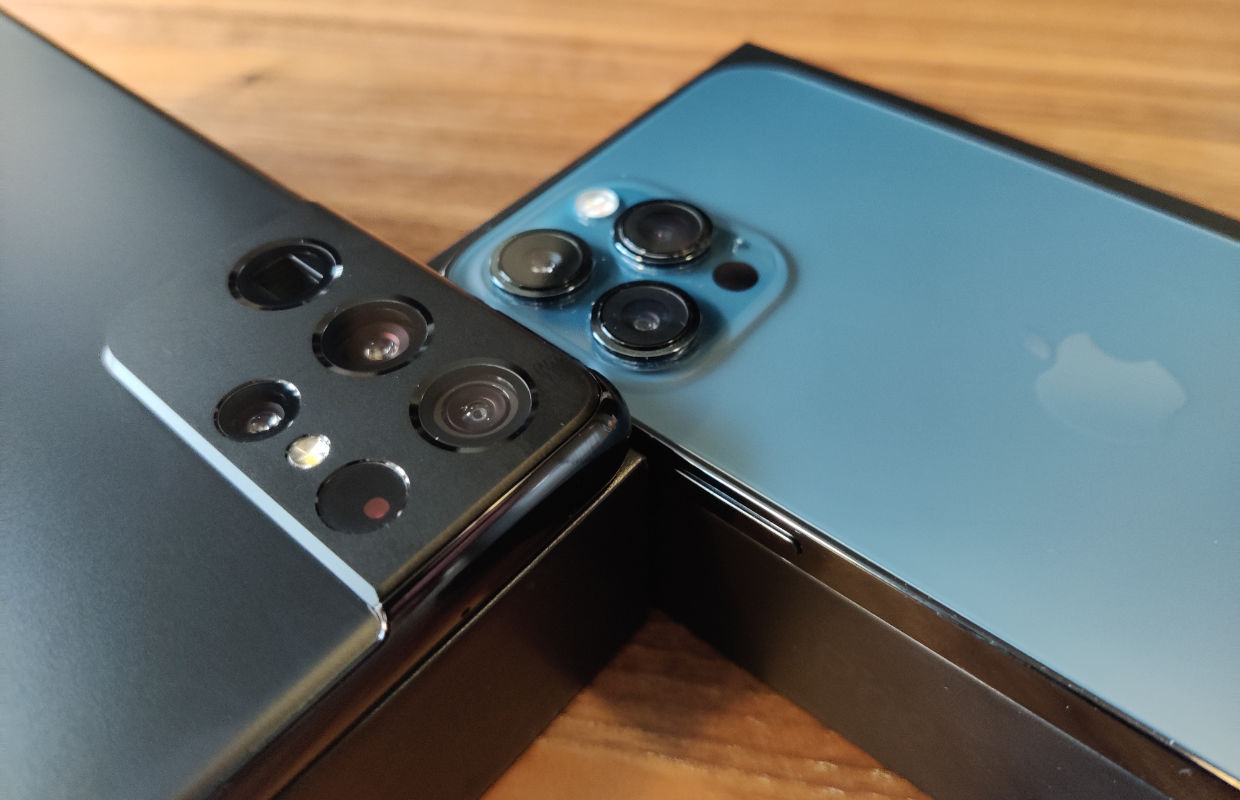 Cameravergelijking: Samsung Galaxy S21 Ultra vs iPhone 12 Pro Max