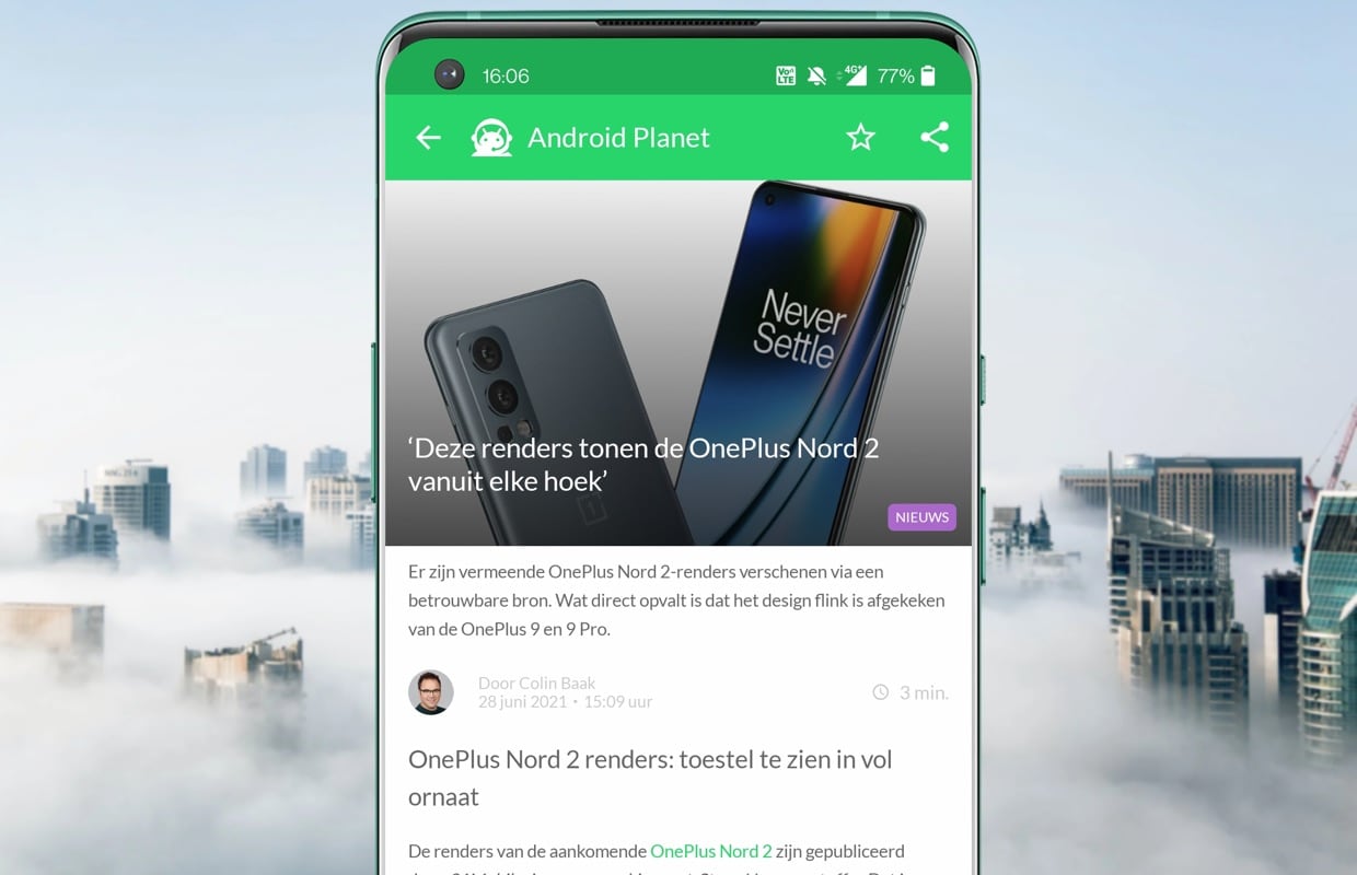 Het beste Android-nieuws: OnePlus Nord 2, Motorola en Telecommunicatiewet