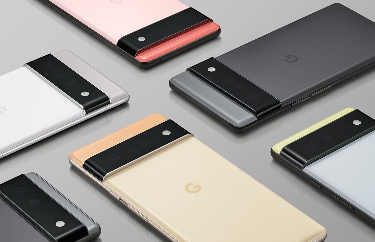 Google toont Pixel 6 en Pixel 6 Pro: dit zijn de nieuwe smartphones
