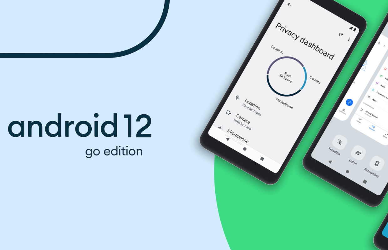 Google kondigt Android 12 Go aan: sneller startende apps en langere accuduur
