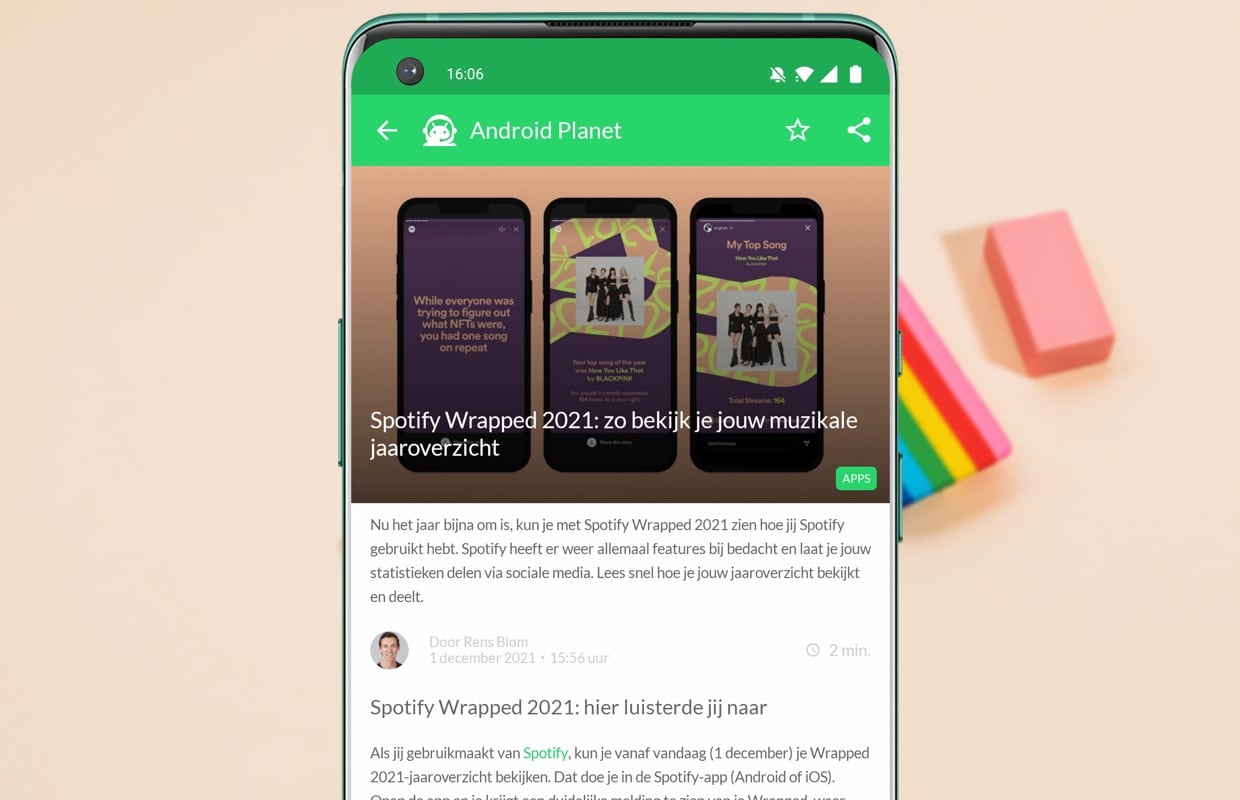 Het beste Android-nieuws: Spotify Wrapped 2021 en Samsung A73