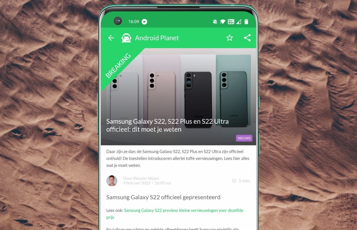 Het beste Android-nieuws: Samsung Galaxy S22 officieel en Android 13