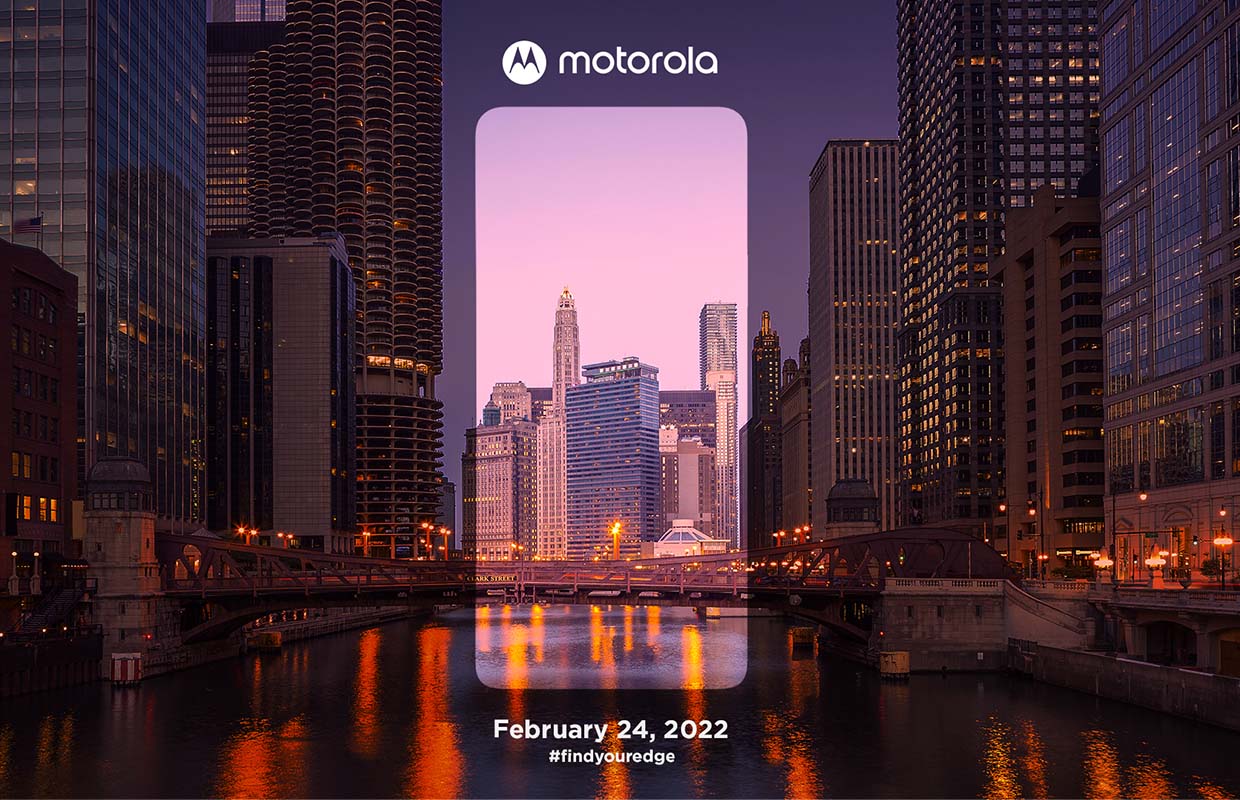 ‘Motorola kondigt high-end Edge 30 Pro aan op 24 februari’