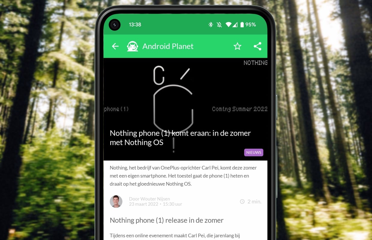 Het beste Android-nieuws: Nothing phone (1) en nieuwe Google Nest Hub