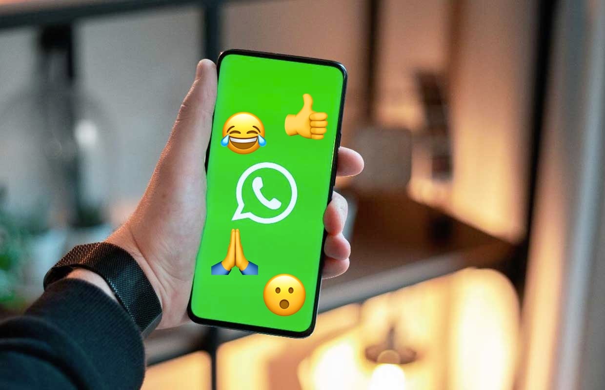 Zo gebruik je de nieuwe emoji-reacties in WhatsApp