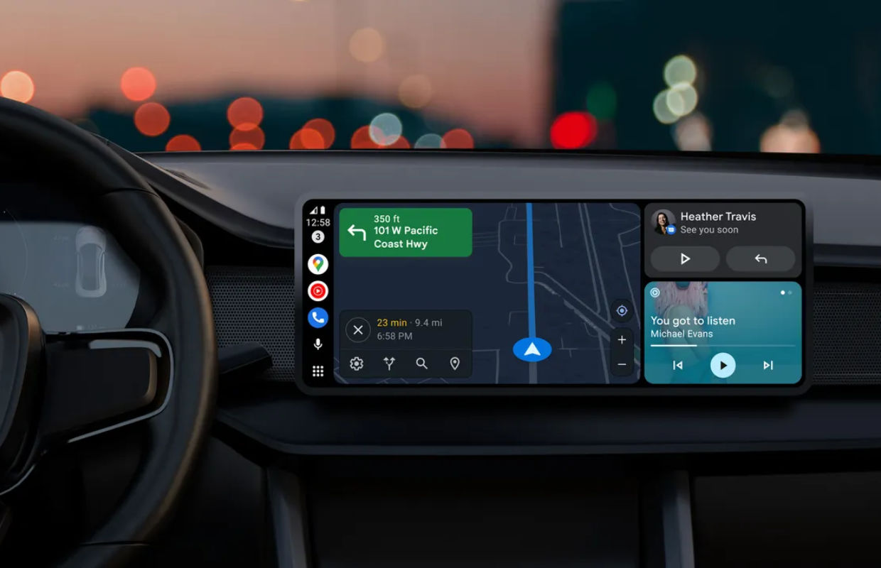 Zien: Google past nieuwe ontwerp Android Auto aan