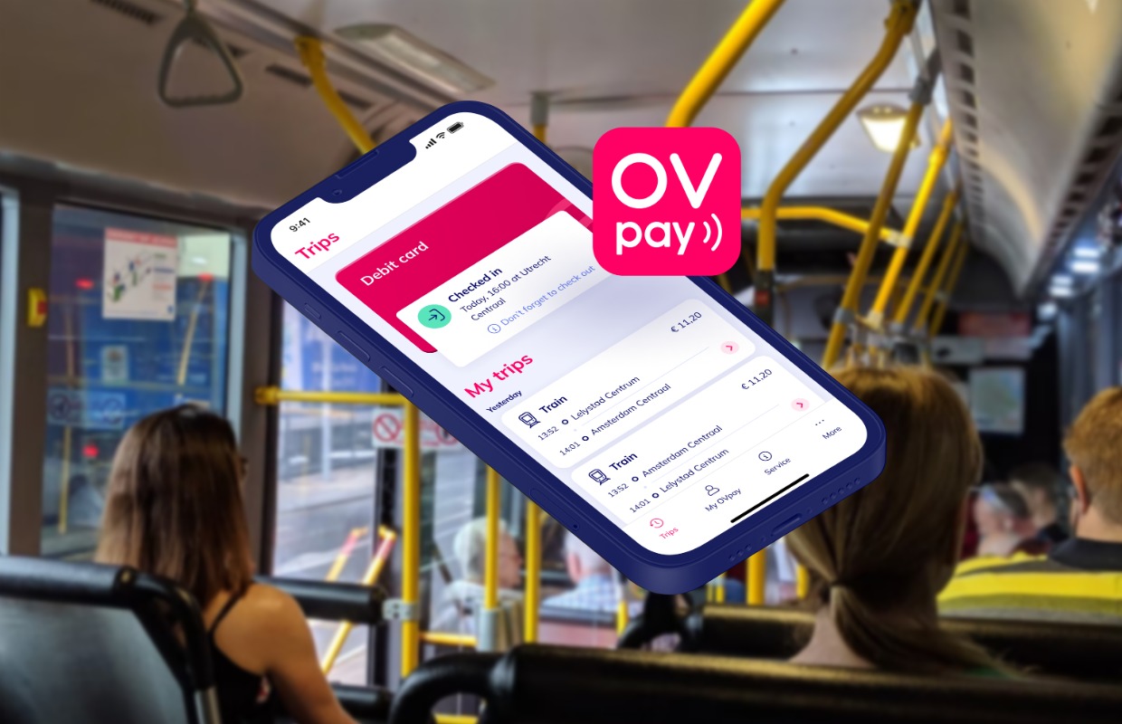 Reizen met je smartphone en betaalpas: zo werkt OVpay