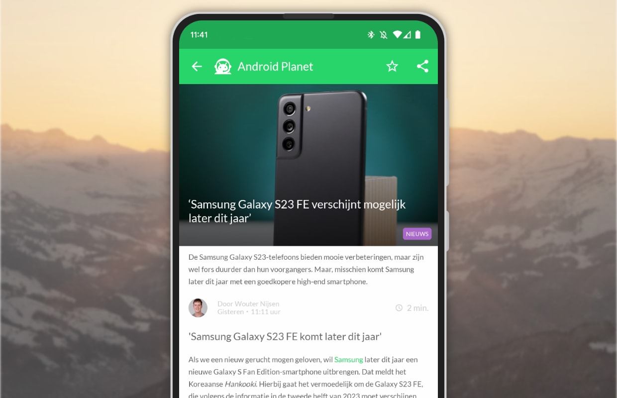 Samsung Galaxy S23 FE en WhatsApp-update (Android-nieuws #7 2023)