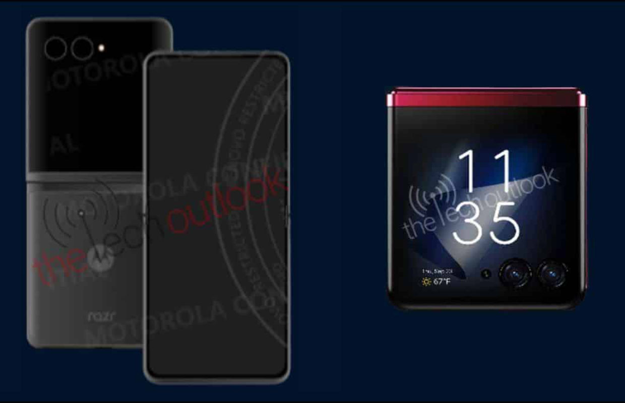 ‘Renders Motorola Razr 2023 laten veel groter coverscreen zien’