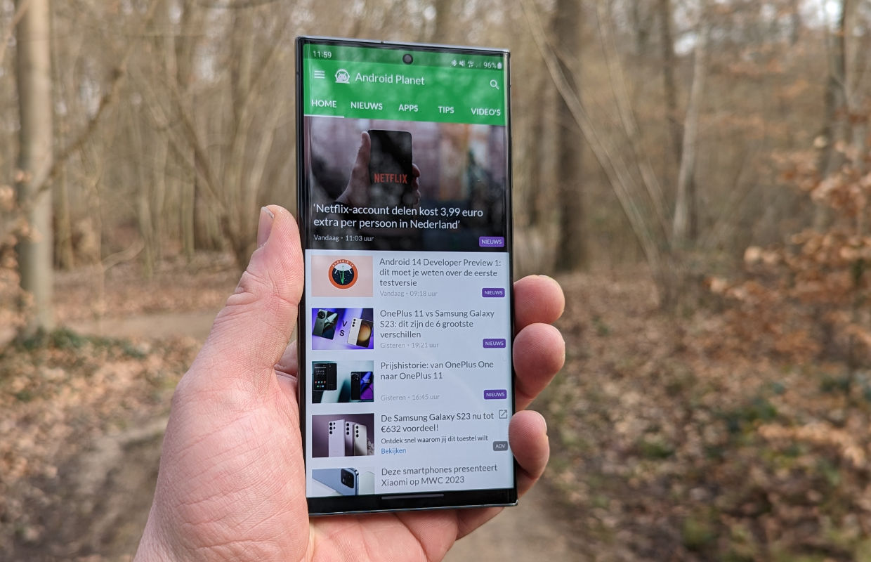 ‘Samsung Galaxy S24 Ultra krijgt felste scherm in smartphone ooit’