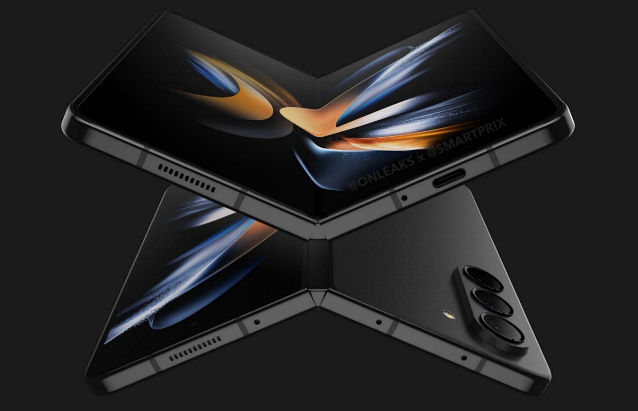 ‘Ontwerp Samsung Galaxy Z Fold 5 lijkt sterk op dat van voorganger’