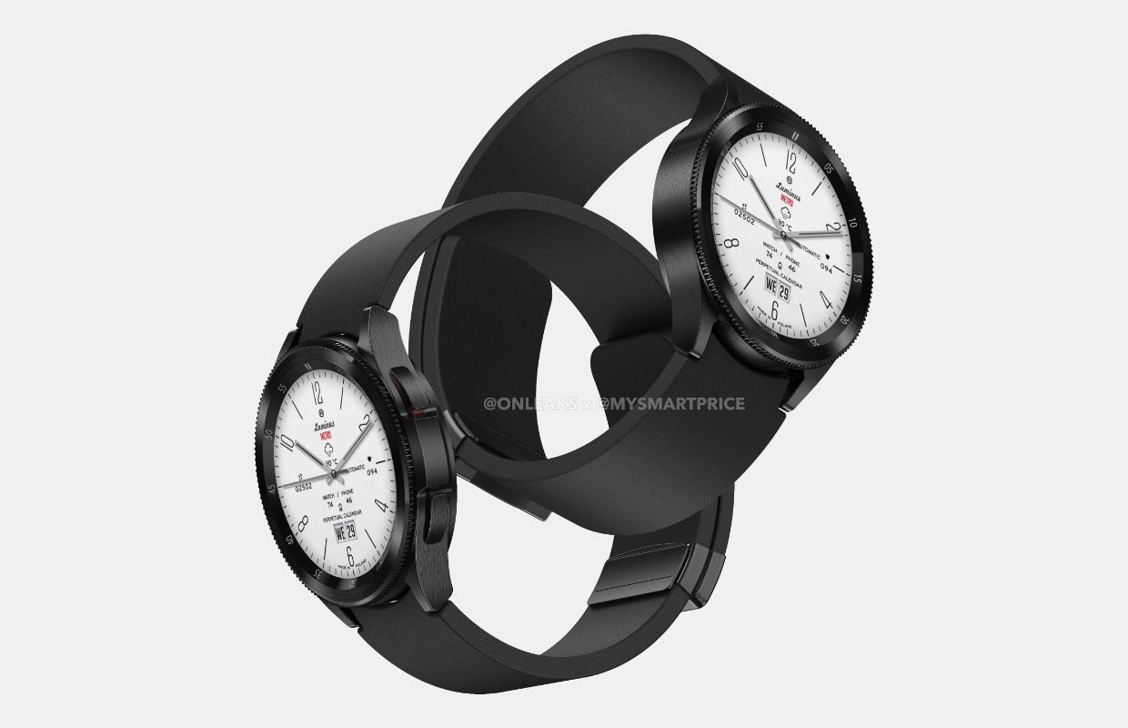 ‘Renders laten Samsung Galaxy Watch 6 Classic zien met draaibare ring’