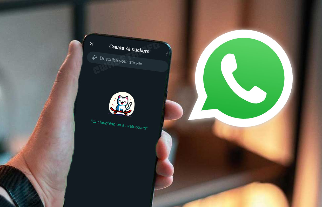 Altijd de juiste emoji: WhatsApp laat AI stickers voor je maken