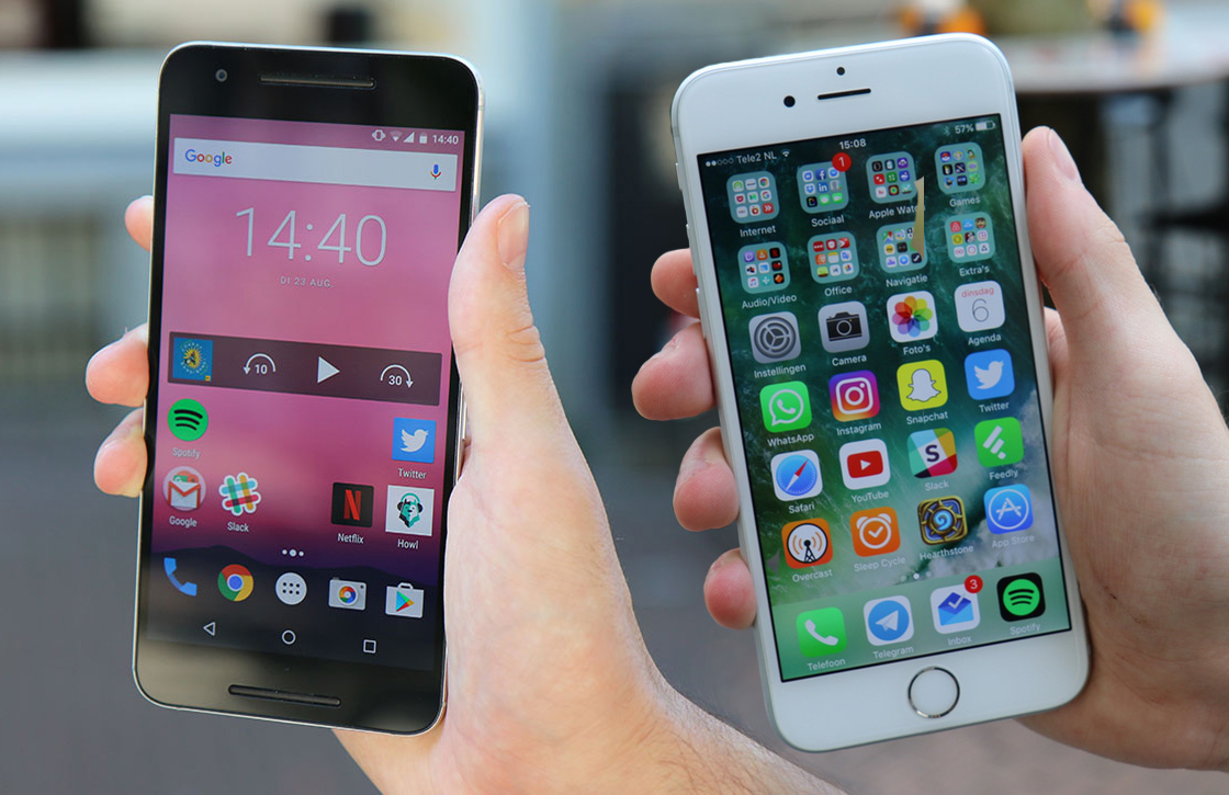 Android vs iOS: zo bevalt drie weken met een iPhone