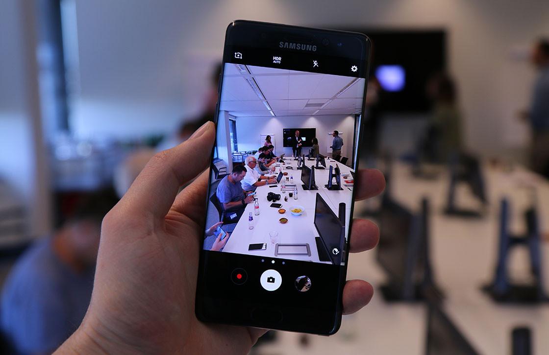 Accu Galaxy Note 7 in Europa beperkt tot dertig procent