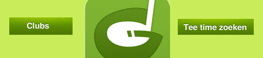 Zoek een golfbaan en reserveer met de Golfy app op je iPhone