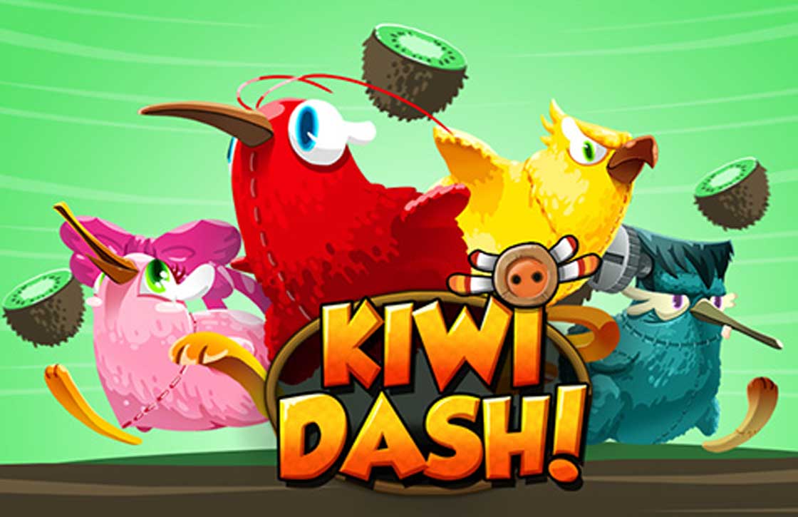 Verzamel fruit in nieuwe endless runner Kiwi Dash