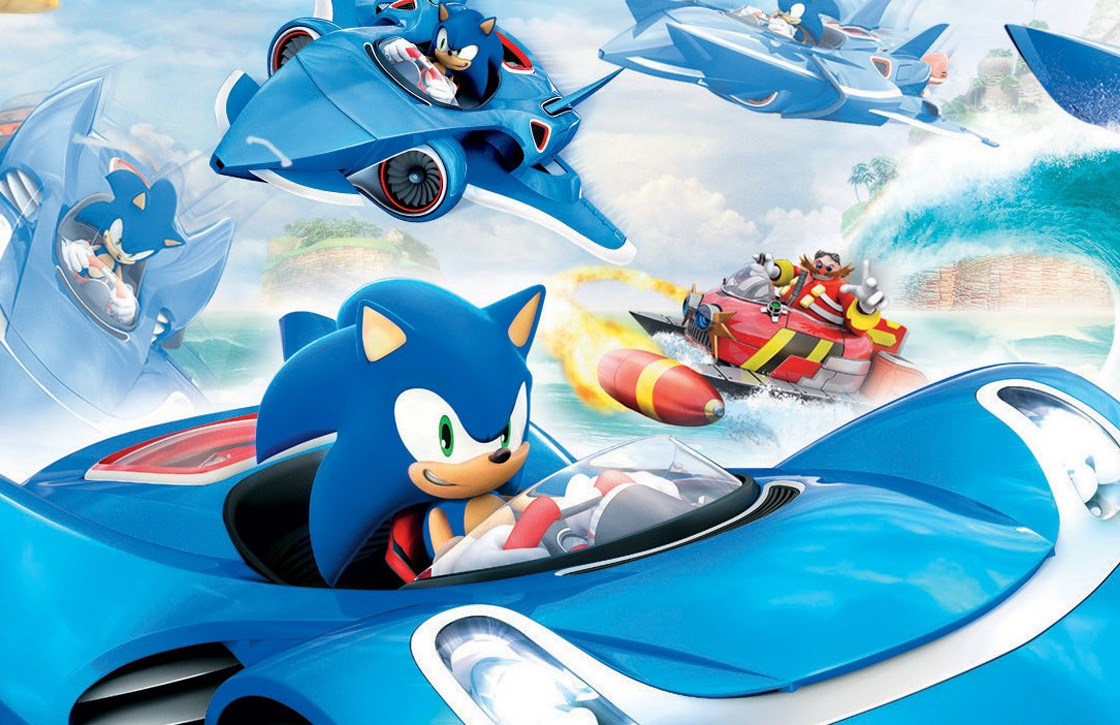 Race met Sega-mascottes in Sonic & All-Stars Racing Transformed