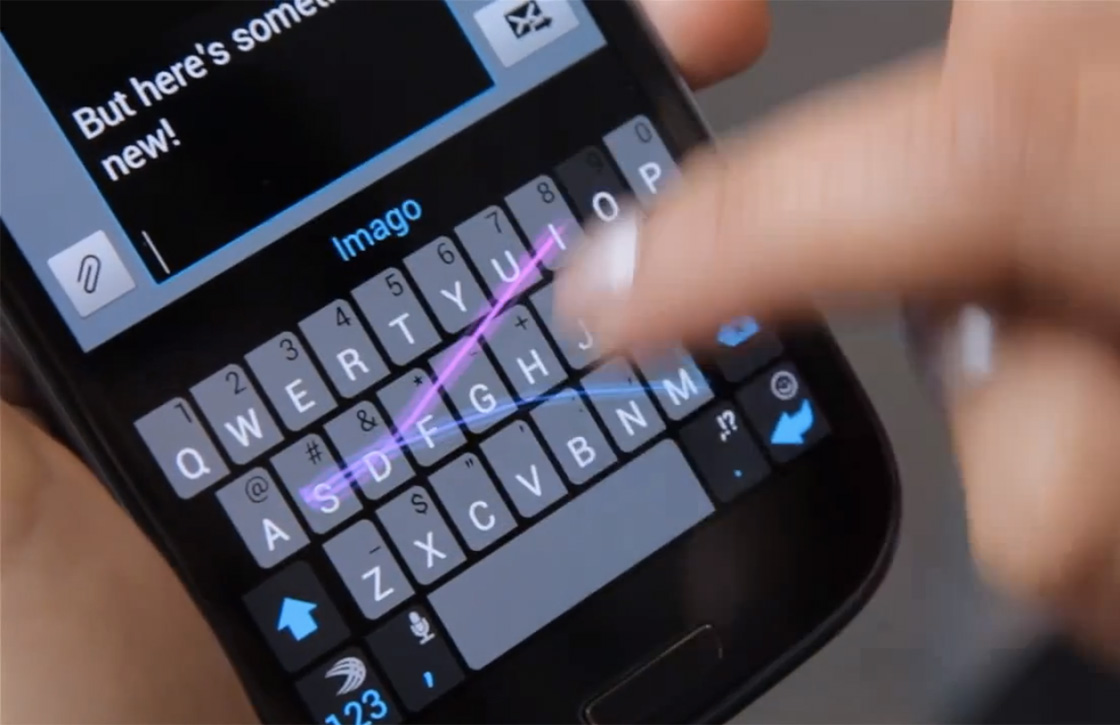 Slim toetsenbord SwiftKey mogelijk naar de iPhone en iPad