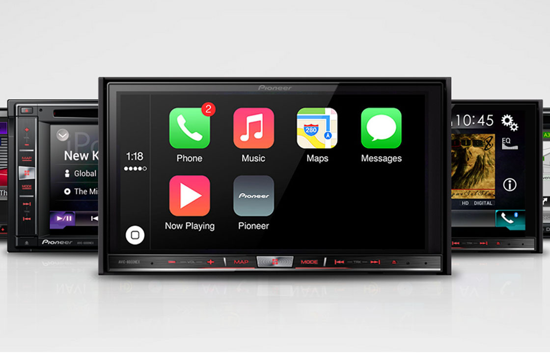 Pioneer stoomt infotainmentsystemen klaar voor CarPlay