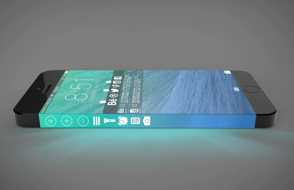 Krijgen toekomstige iPhones een flexibel scherm dat doorloopt over de zijkanten?