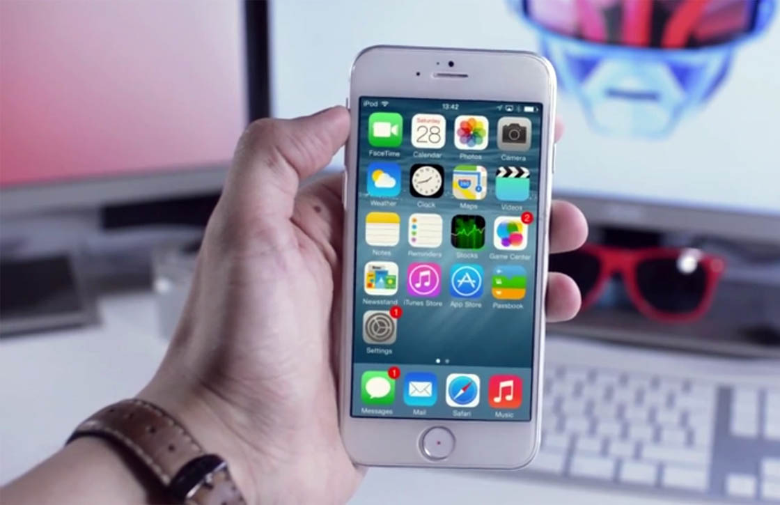 Video: zo ziet iOS 8 eruit op een iPhone 6