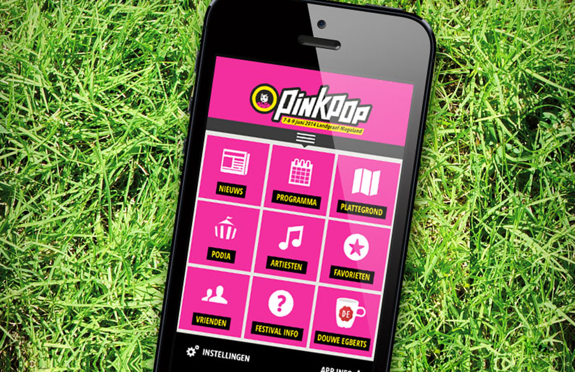 4 redenen voor Pinkpoppers om de Pinkpop 2014-app te installeren