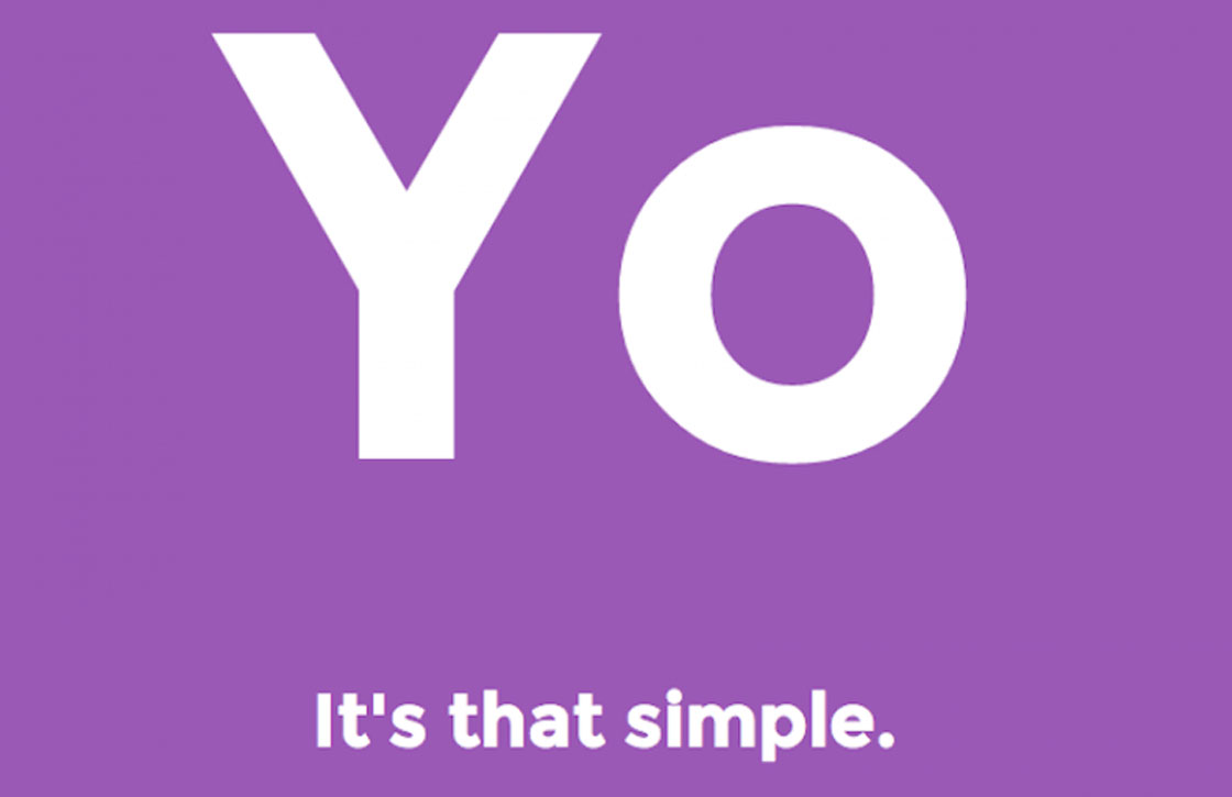 Zeg Yo tegen je vrienden met de Yo app