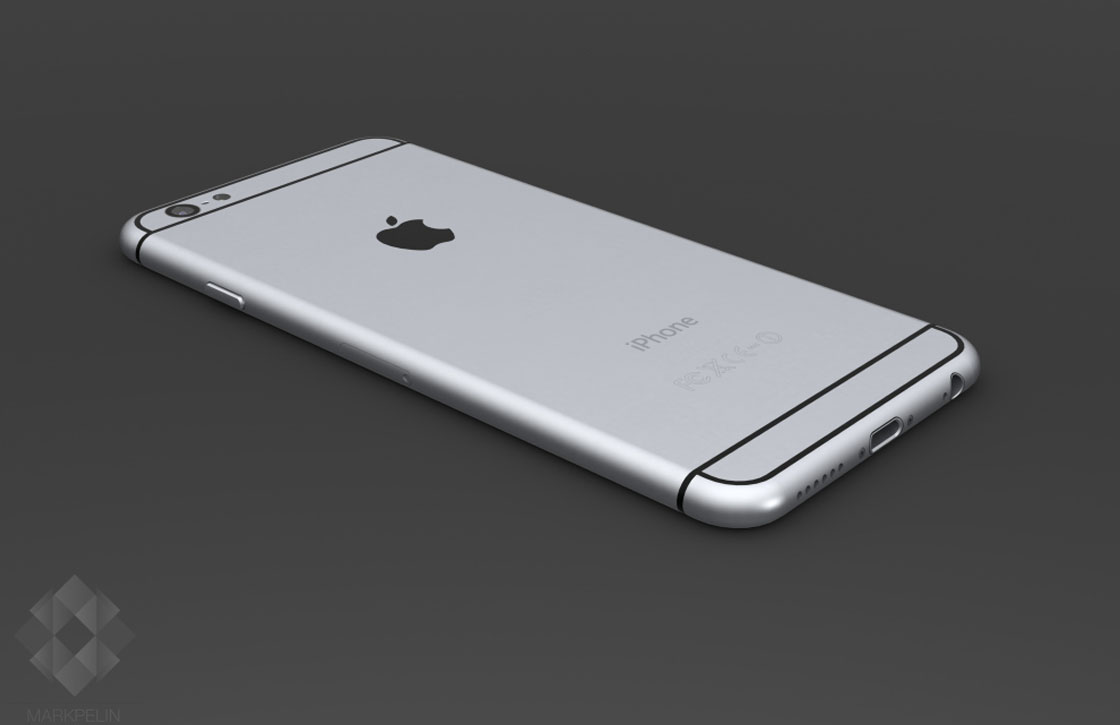 De details van deze iPhone 6 renders zie je niet in fysieke mockups