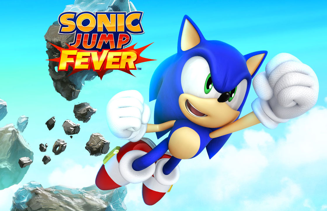 Spring naar topscores in Sonic Jump Fever
