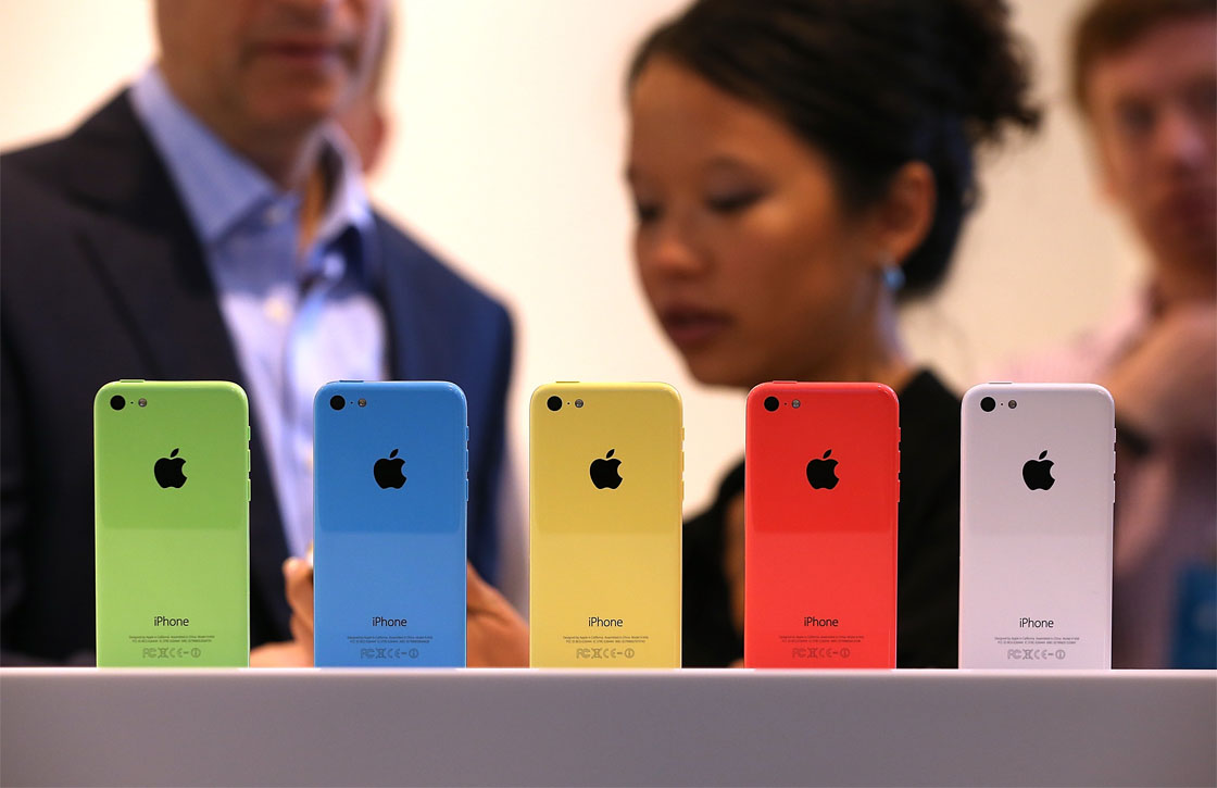 ‘Productie iPhone 5C stopt in 2015’