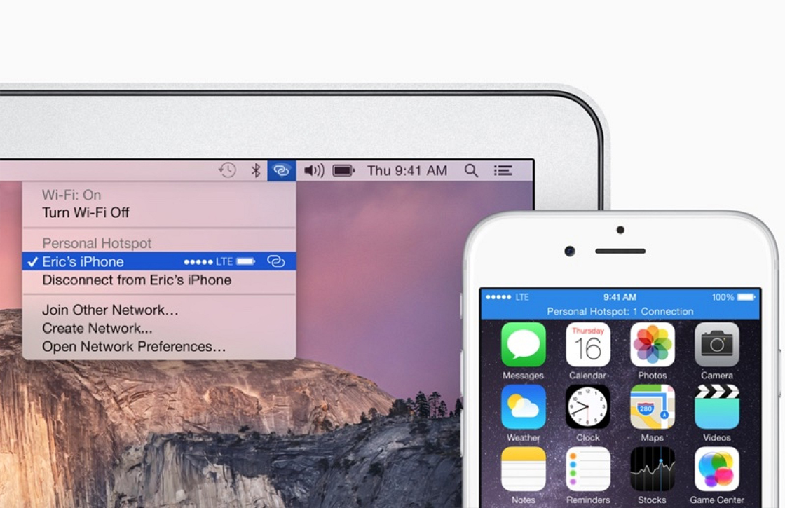 Tip: gebruik je iPhone als Instant Hotspot voor Mac