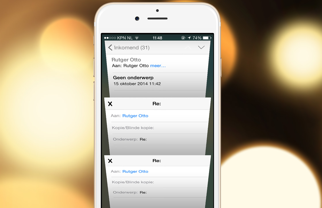 iOS 8 tip: zo werk je met concepten in de Mail-app