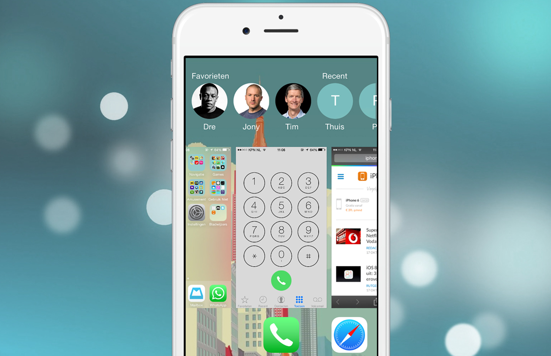 iOS 8 tip: recente contacten instellen, bellen en uitschakelen