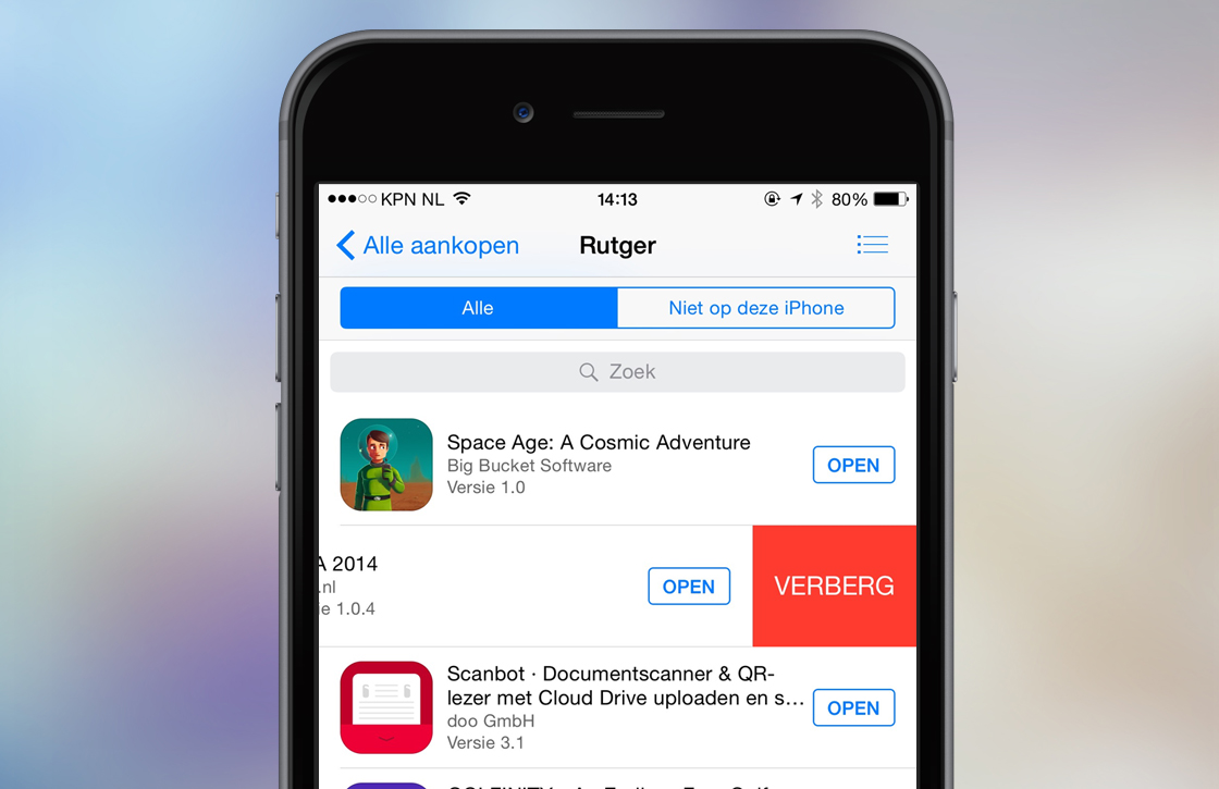 iOS 8 tip: Apps verbergen voor gezinsleden