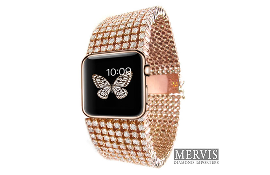 Deze Apple Watch met diamanten kost 30 duizend dollar
