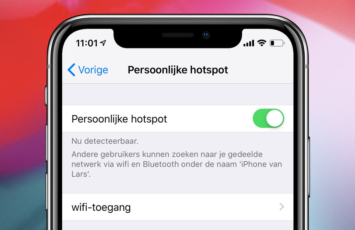 iOS 13-tip: persoonlijke hotspot aanhouden en delen met gezinsleden