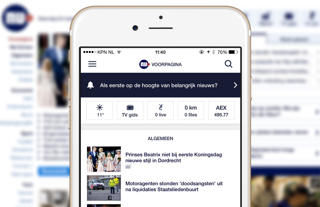 3 vernieuwingen in de Nu.nl-app update