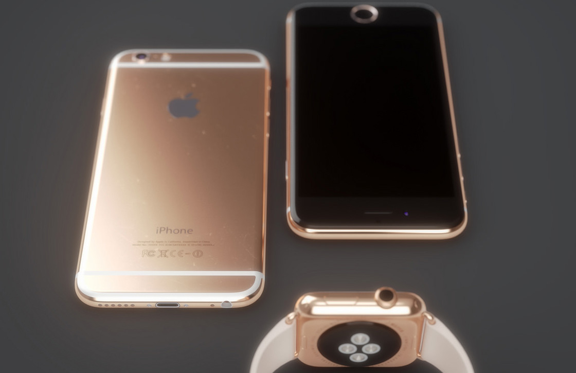 Zo ziet een iPhone 6S eruit in roségoud
