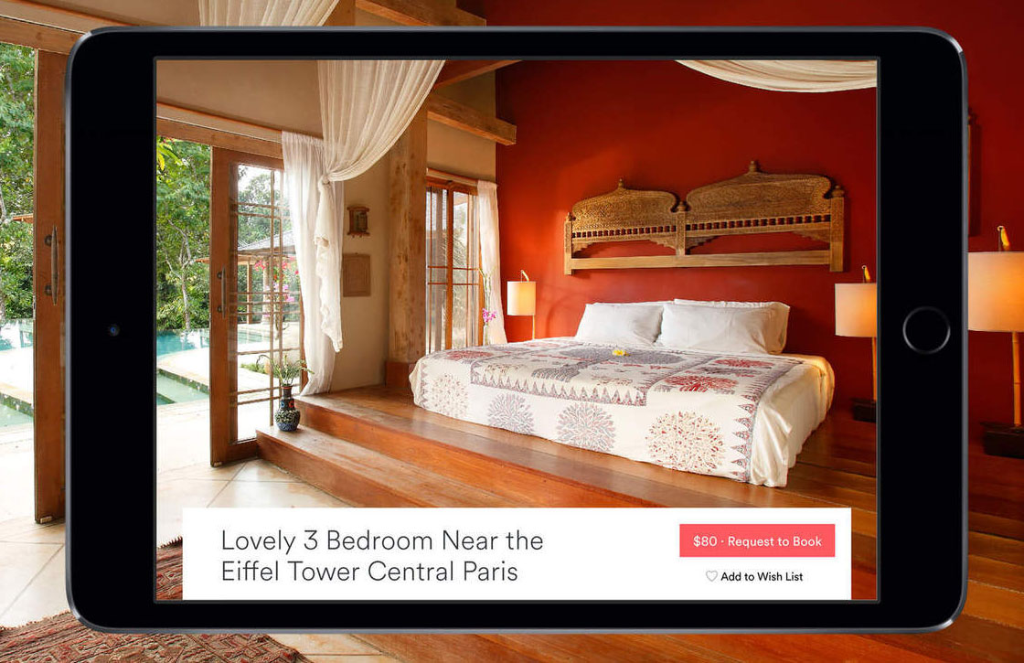 Airbnb nu ook op iPads en andere tablets te gebruiken