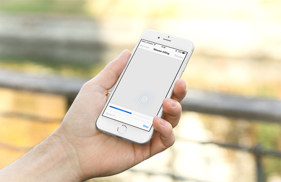 In 3 stappen trillingen voor meldingen maken met je iPhone