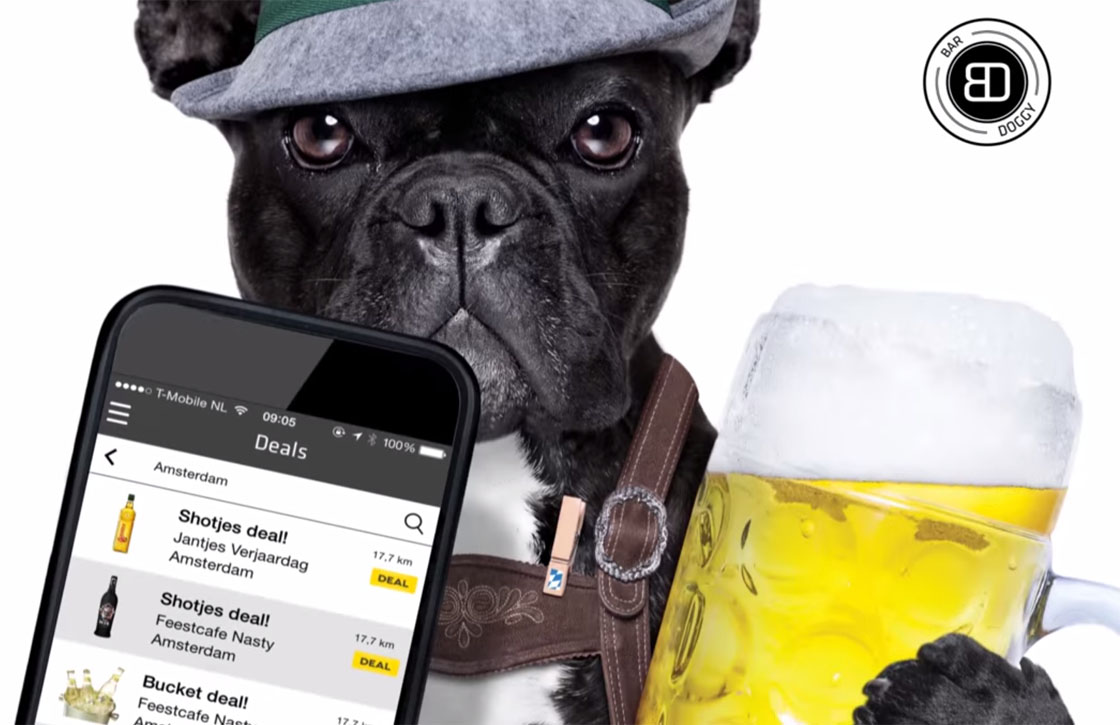BarDoggy: goedkoop borrelen en feesten met iPhone-app